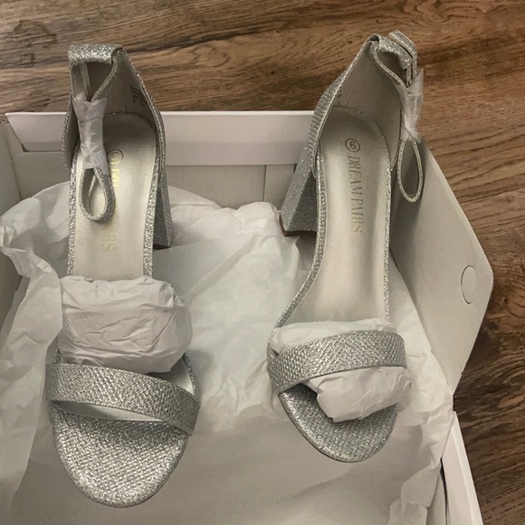 DREAM PAIRS Women's Low-Chunk Low Heels - Picture 5 of 8